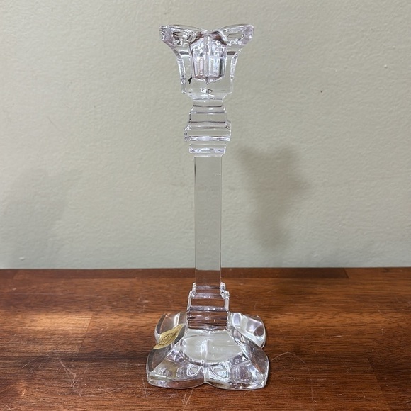 Vintage Bleikristall 24% Crystal 7.5" Candlestick Holder MADE IN GERMANY - Picture 9 of 14